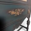 Display Cabinet / Jacobean Vintage Turquoise - Image 7