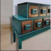 🌿✨ One-of-a-Kind Apothecary Table & Bench Set ✨🌿 - Image 10