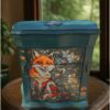 Gorgeous Hand-Painted Fox Jewelry Box – One of a Kind! 🦊✨ - Image 4