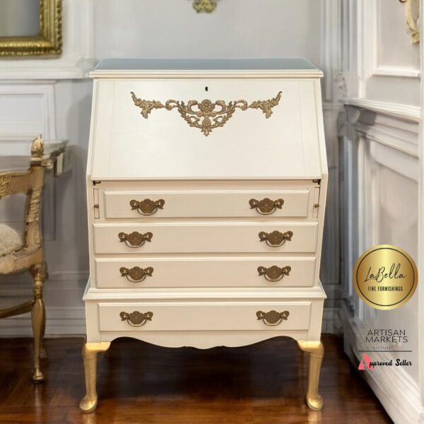 Lady's Queen Anne-Style Writing Desk