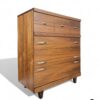 Refinished Vintage Modern Tall Dresser - Image 2