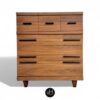 Refinished Vintage Modern Tall Dresser - Image 3
