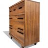 Refinished Vintage Modern Tall Dresser - Image 7