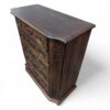Southwest Spanish Revival Hand Carved Chest of Drawers - Image 7