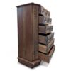 Southwest Spanish Revival Hand Carved Chest of Drawers - Image 5
