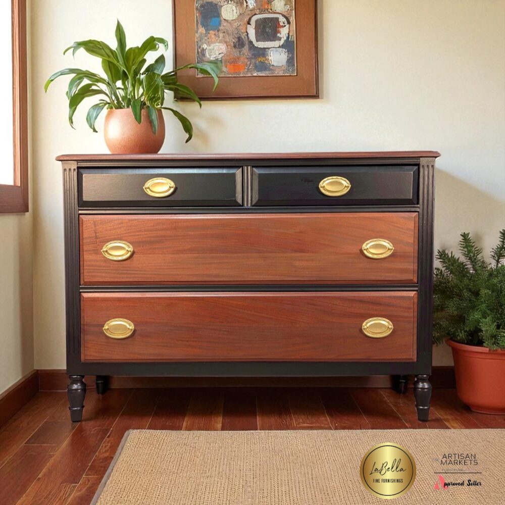 Solid Mahogany Dresser