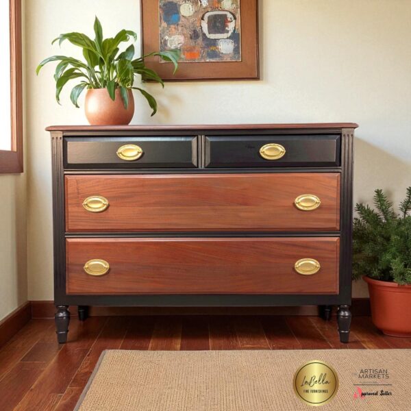 Solid Mahogany Dresser