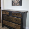 Refinished Four Drawer Dresser - Image 3
