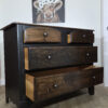 Refinished Four Drawer Dresser - Image 4
