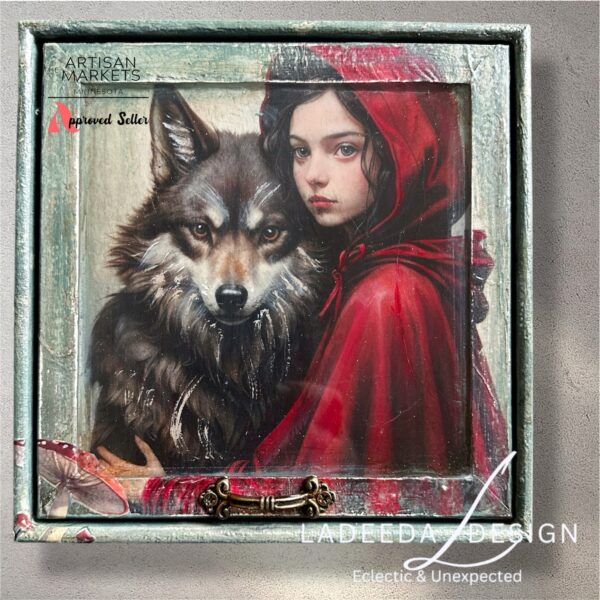 Woodland Fairytale - Red Riding Hood Jewelry Box