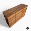 Refinished Vintage MCM Large Dresser Credenza - Image 5