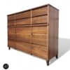Refinished Vintage MCM Large Dresser Credenza - Image 3