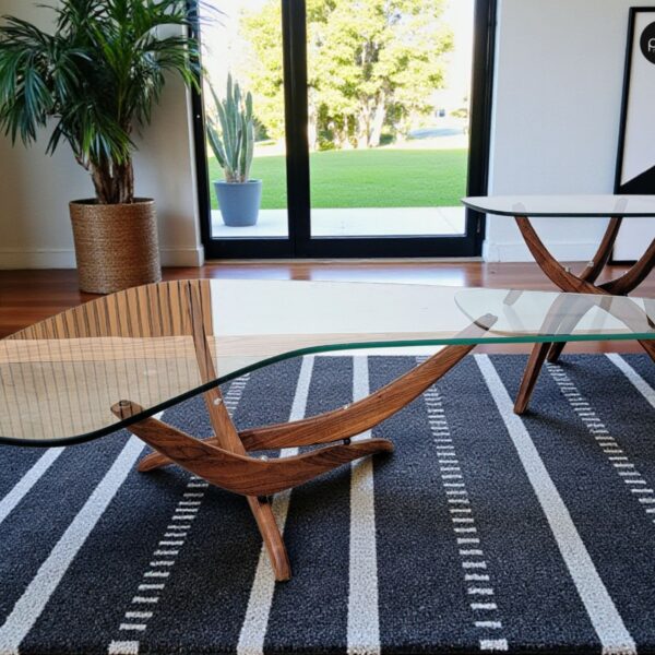 Refinished Vintage Mid Century Modern Dresser Credenza (Copy)