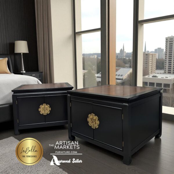 End Tables / East Asian Inspired