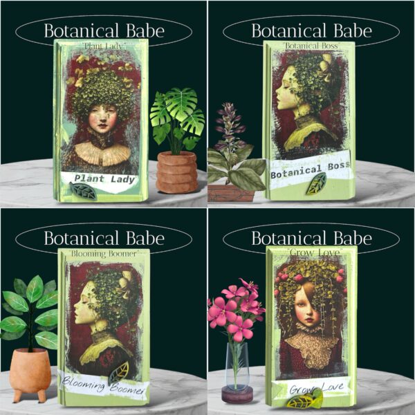1-12 🌿Botanical Babe Shelf Sitters