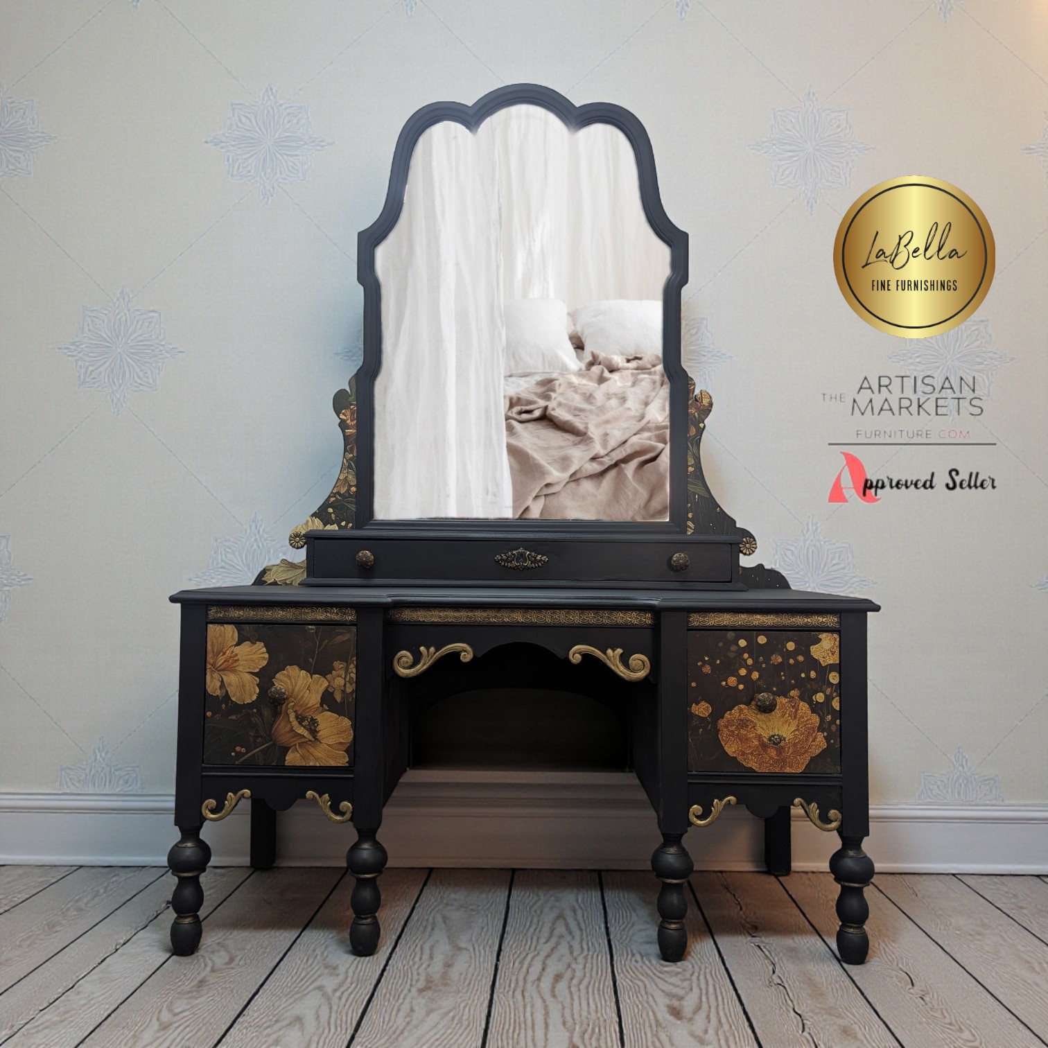 Dressing Table | Vanity | Vintage The Artisan Markets Furniture Dressing Table | Vanity | Vintage The Artisan Markets Furniture