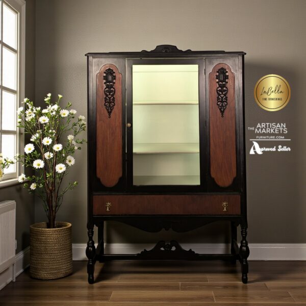 Vintage China Hutch | Display Cabinet