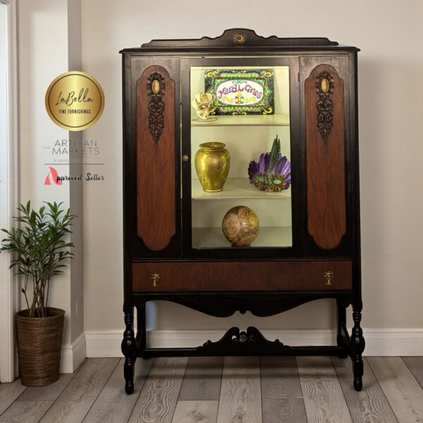 Vintage China Hutch | Display Cabinet