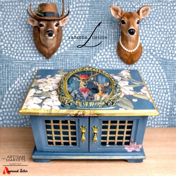 Enchanted Woodland Courtship Keepsake and Music Box