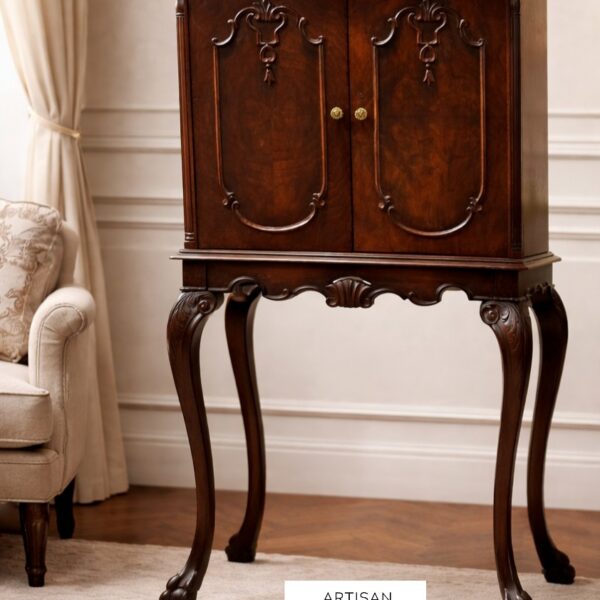 Cabinet-Elegant Queen Anne