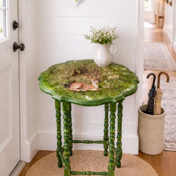 🦌🌿 Woodland Dreams Parlor Table 🍃🦌