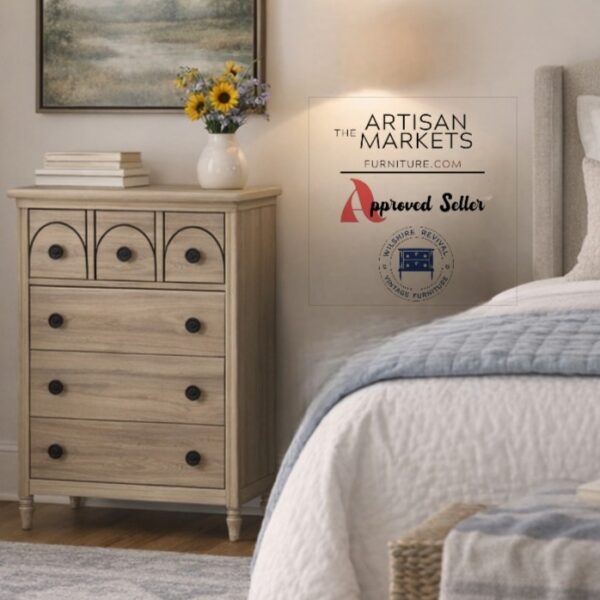 Petite Antique Tall Dresser