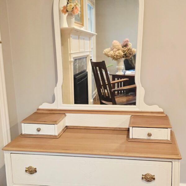 French Vanity with Mirror