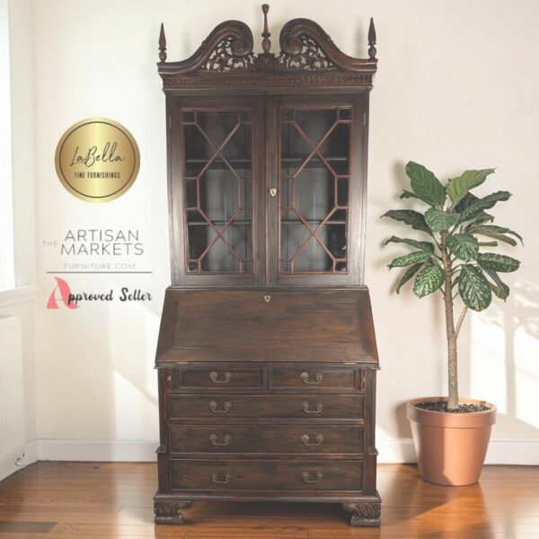 Secretary Desk | Rustic Chippendale